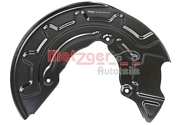 Jen Po Omezenou Doba Ochranný plech proti rozstřikování, brzdový kotouč METZGER 6115489